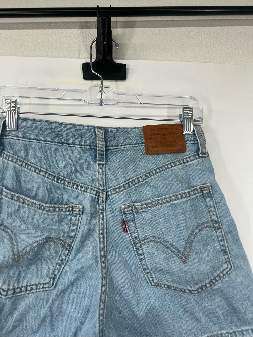 Levi’s High Rise Loose Denim Shorts